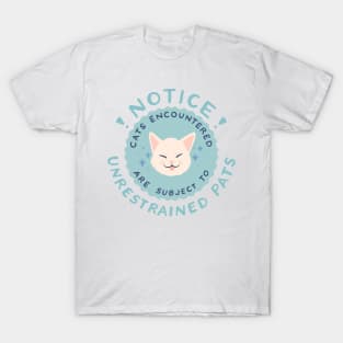 NOTICE: Cat Patter T-Shirt